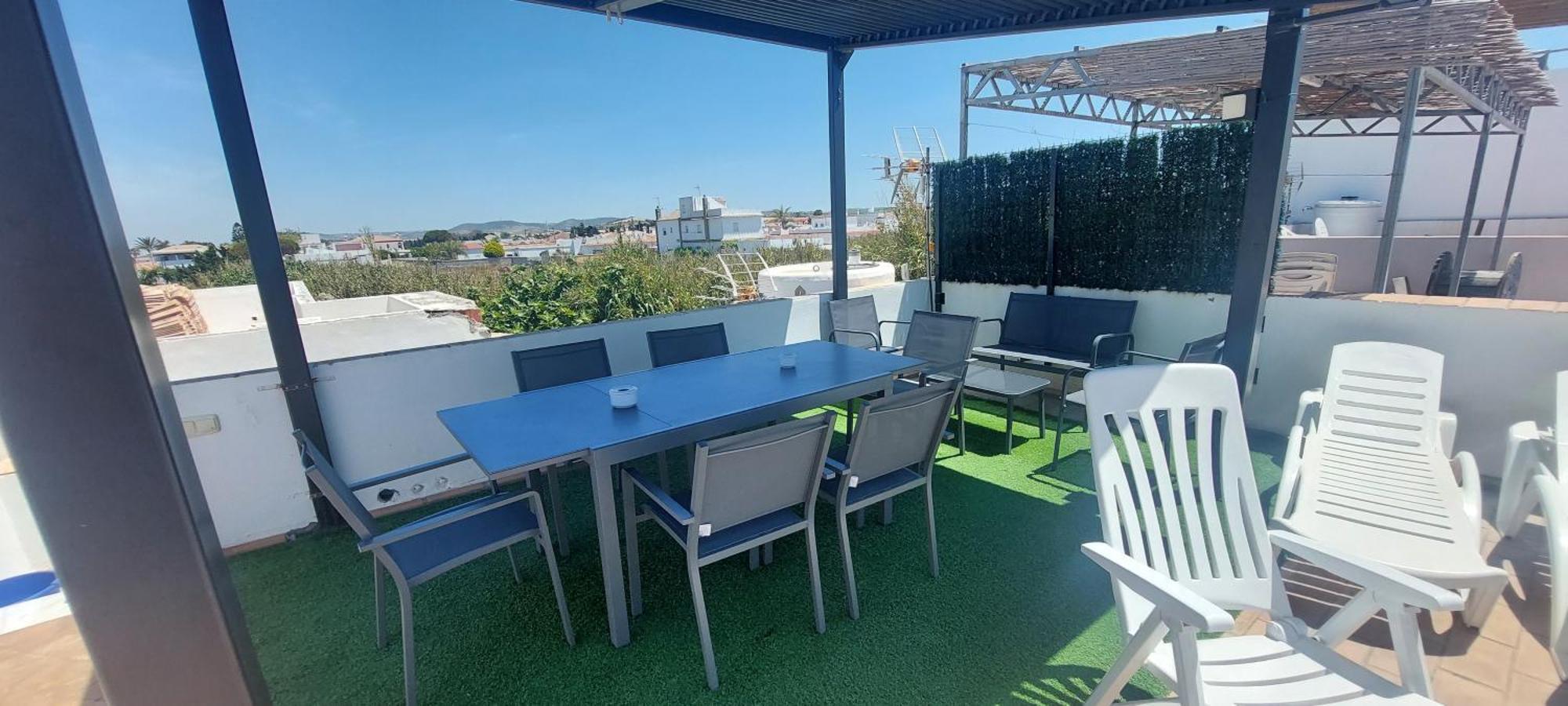 Вилла Casa Totalmente Nueva A 50 Metros De La Playa Эль-Пальмар Экстерьер фото